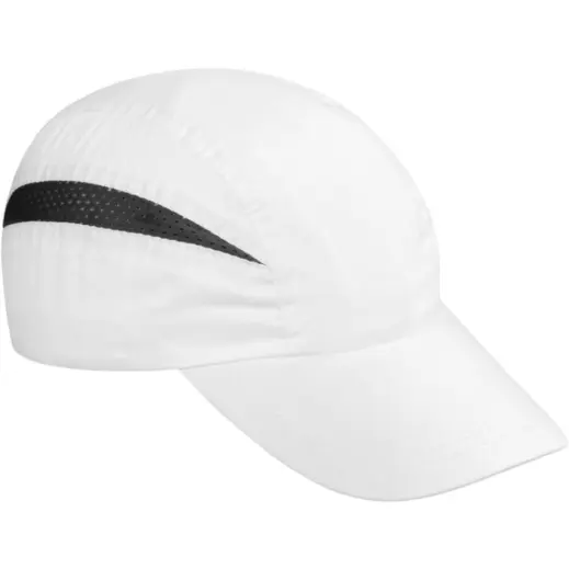 Olympic Cap - 7 Panel White-Black